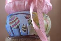 Вазочки из пластиковых бутылок