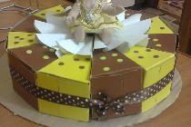 Торт из картона – самое современное поздравление