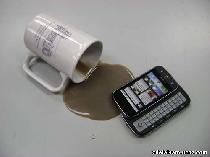 Пролитый кофе