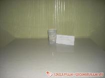 Подсвечник из стакана