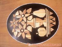 Изготовление картины из шпона