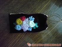 Бархатный мешочек для денег