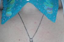 Ажурный накладной воротничок