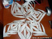 Объемные чудо-снежинки из бумаги