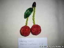 Вишенки из бисера