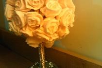 Цветочное дерево из гофрированной бумаги