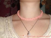 Ожерелье из бисера