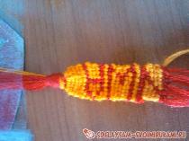 Фенечка с надписью