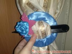 Красивый держатель для штор