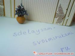 Новогодняя ёлочка из бисера