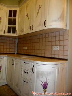 Роспись кухонных фасадов