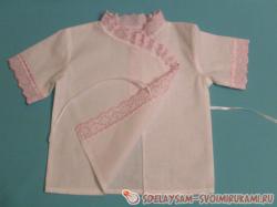 Шьём крестильную рубашку