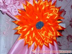 Цветок для шторы