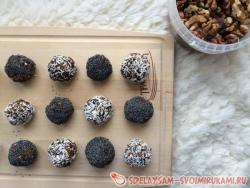 Полезные конфеты из сухофрутов