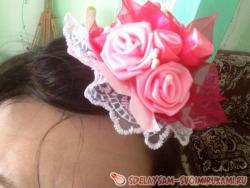 Шляпка на обруч