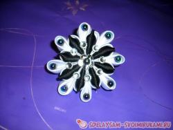 Резинка «Звездочка» из атласных лент