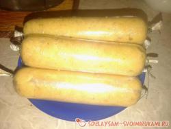 Диетическая куриная колбаса