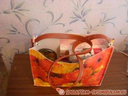 Как сшить сумку из фетра