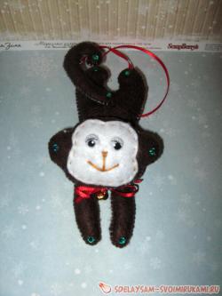 Обезьянки из фетра