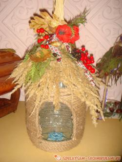 Кормушки для птиц из пластиковой бутылки