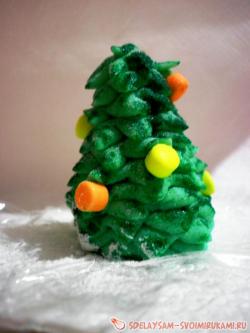 Новогодние фигурки из сахарной мастики