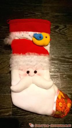 Новогодний сапожок