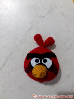Птичье амигуруми – Ред из Angry Birds