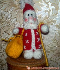 Дед Мороз крючком