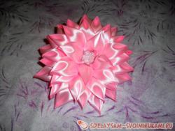 Резинка для волос «Пышный георгин»