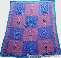 Идея весёлого пледика для ребёнка