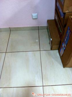 Укладка плитки на инфракрасные полы