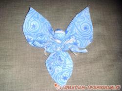 Ангелочки из салфеток