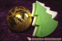 Мыловарению с использованием формы «Елочка»