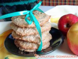 Домашнее овсяное печенье