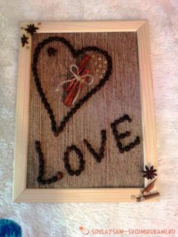 Кофейная рамка