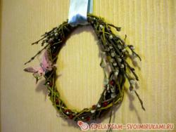 Декоративный венок к Пасхе