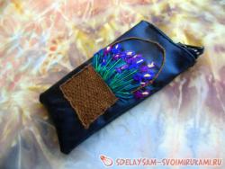 Ключница с вышивкой