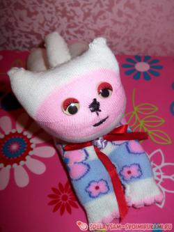 Ароматный котик из носка