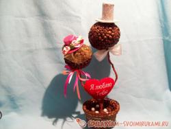 Мастер-класс топиарий «Я люблю тебя»