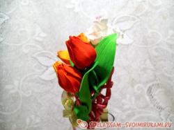 Мастер-класс подвеска-сердце «Весна»