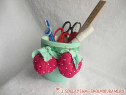 Стакан игольница