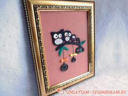 Текстильная картина для детской комнаты