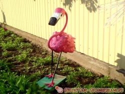 Птицы из пластиковых бутылок