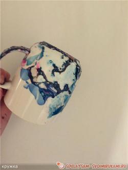 Мастер-класс декорирования уникальной кружки