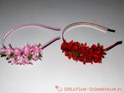 Ободок из заготовок