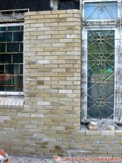 Кладка облицовочного кирпича