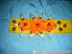 Повязка «Оранжевое счастье»