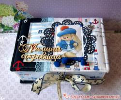 Коробочка - шкатулка для фото