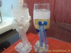 Свадебный фужер