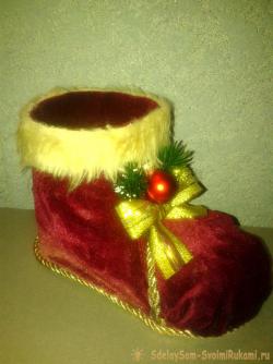 Новогодний сапожок